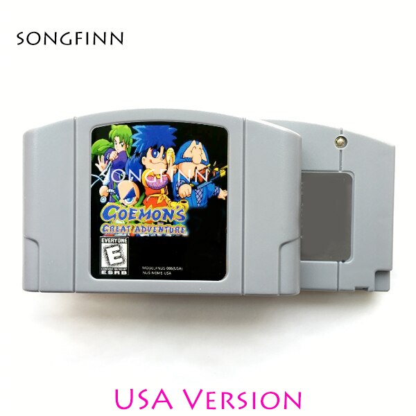 64 Ʈ ӿ ׷ , Goemons Great Adventure USA ,  